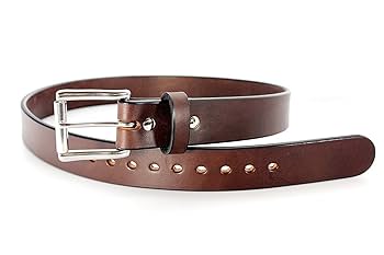 Amazon.co.jp: 究極の厚さのレザーガンベルト - アメリカ製 CCW