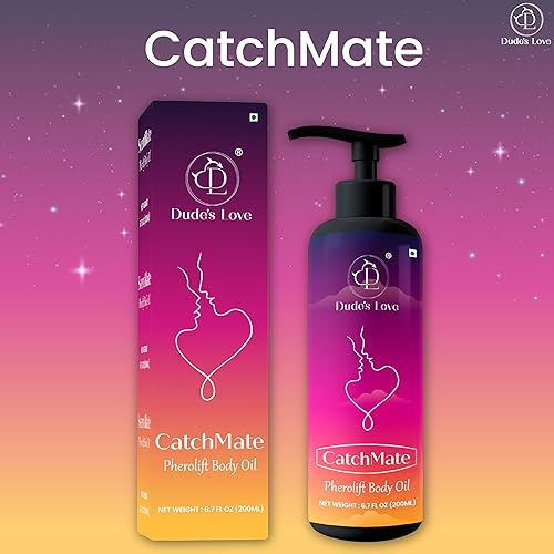 Miniatura 6 de Pherolift Aceite corporal CatchMate - Vainilla, jengibre, ylang ylang, aceite de ducha perfumado, fragancia duradera, natural - manteca de karité,