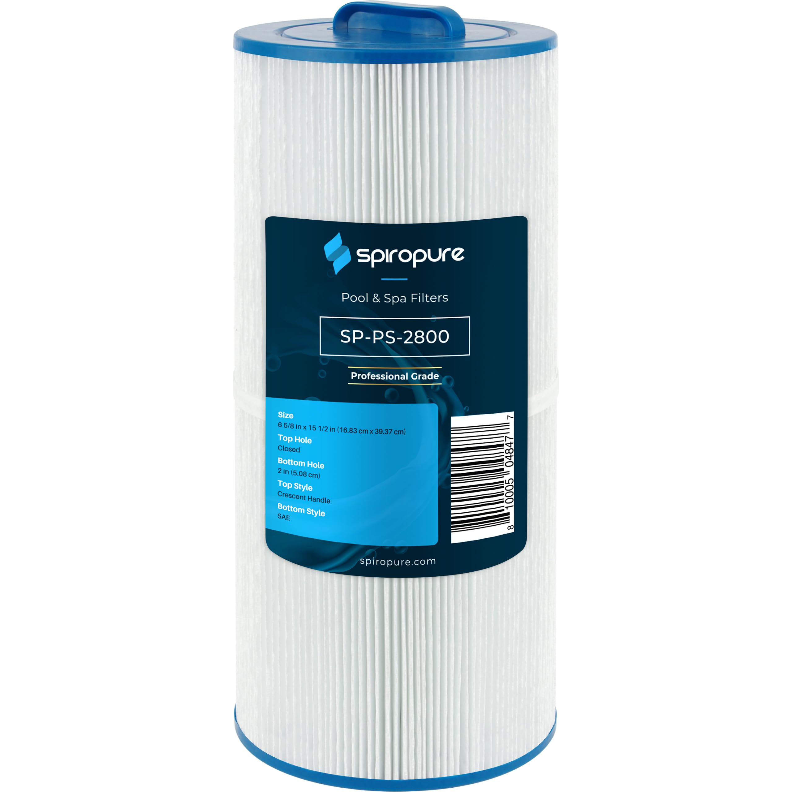 SpiroPure Replacement for Unicel 6CH-960 Jacuzzi Premium J-300 J-400 Filbur FC-2800 Pleatco PJW60TL-F2S Sundance Premium Spas 6540-476 6000-383 Hot Tub Spa Pool Filter Replacement Cartridge
