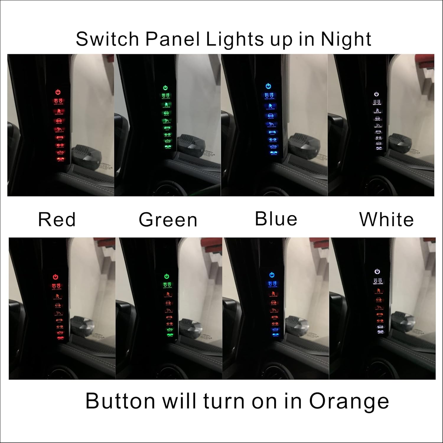 Buy Voswitch JL800 Grab Handle Switch Panel for Jeep Wrangler JL 2018