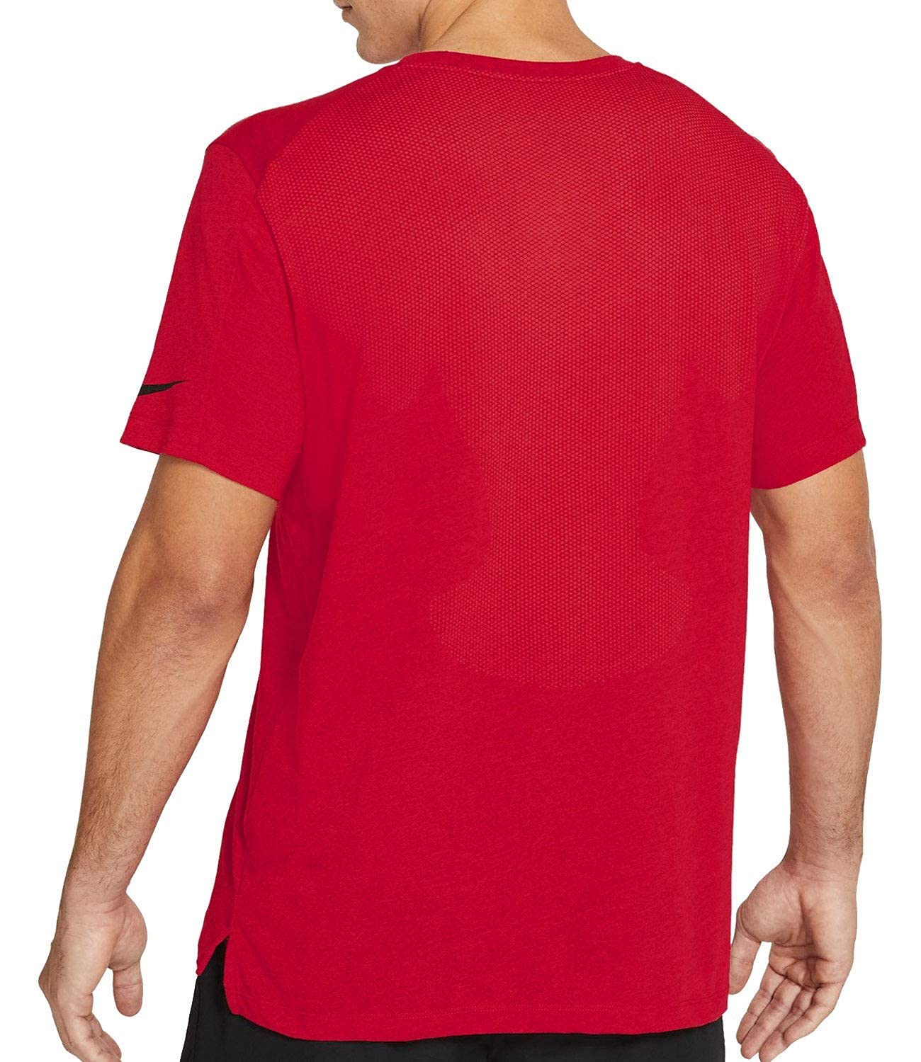 NIKE Krótki rękaw Top Mężczyźni M Np Ss Top Npc Burnout