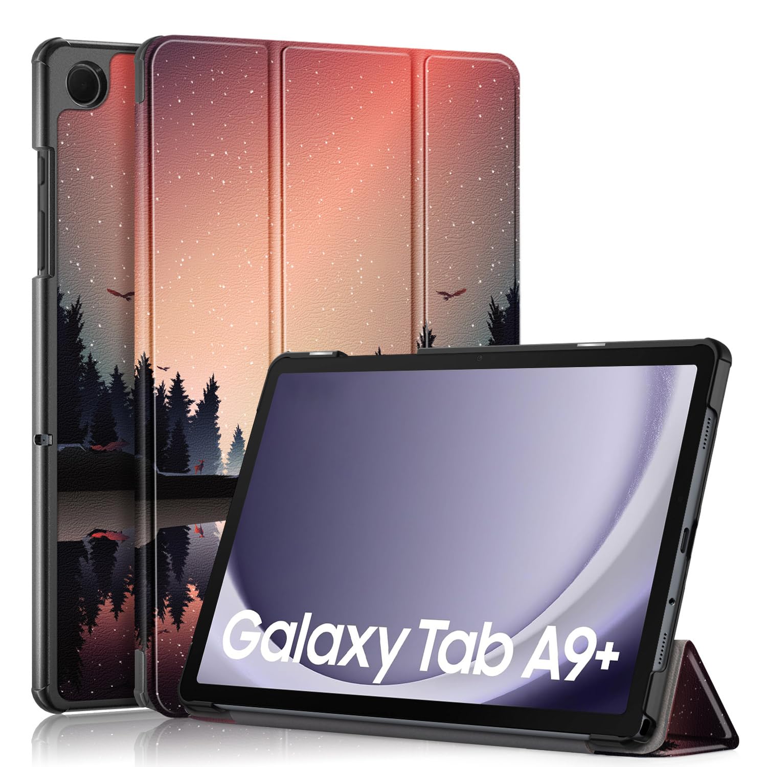 Fmway Tablet Hülle Cover Schutzhülle für Samsung Galaxy Tab A11 Plus/Tab A9 Plus 11 Zoll