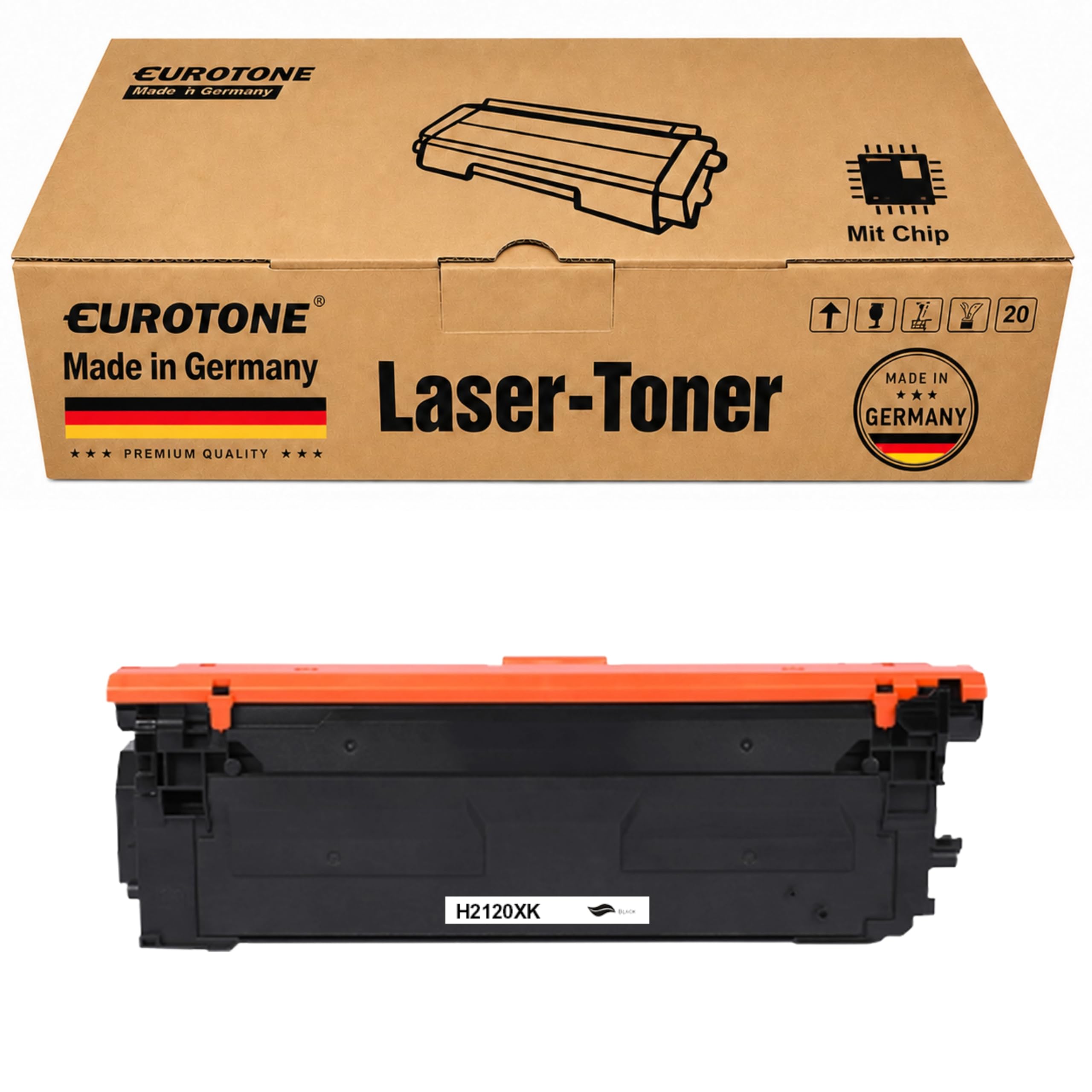 212X 212A kompatybilny toner do HP 212X 212A W2120A do Color LaserJet Enterprise M555dn M554dn M555x Flow MFP M578z M578c M578f M578dn tusz do drukarki, 1 opakowanie czarny