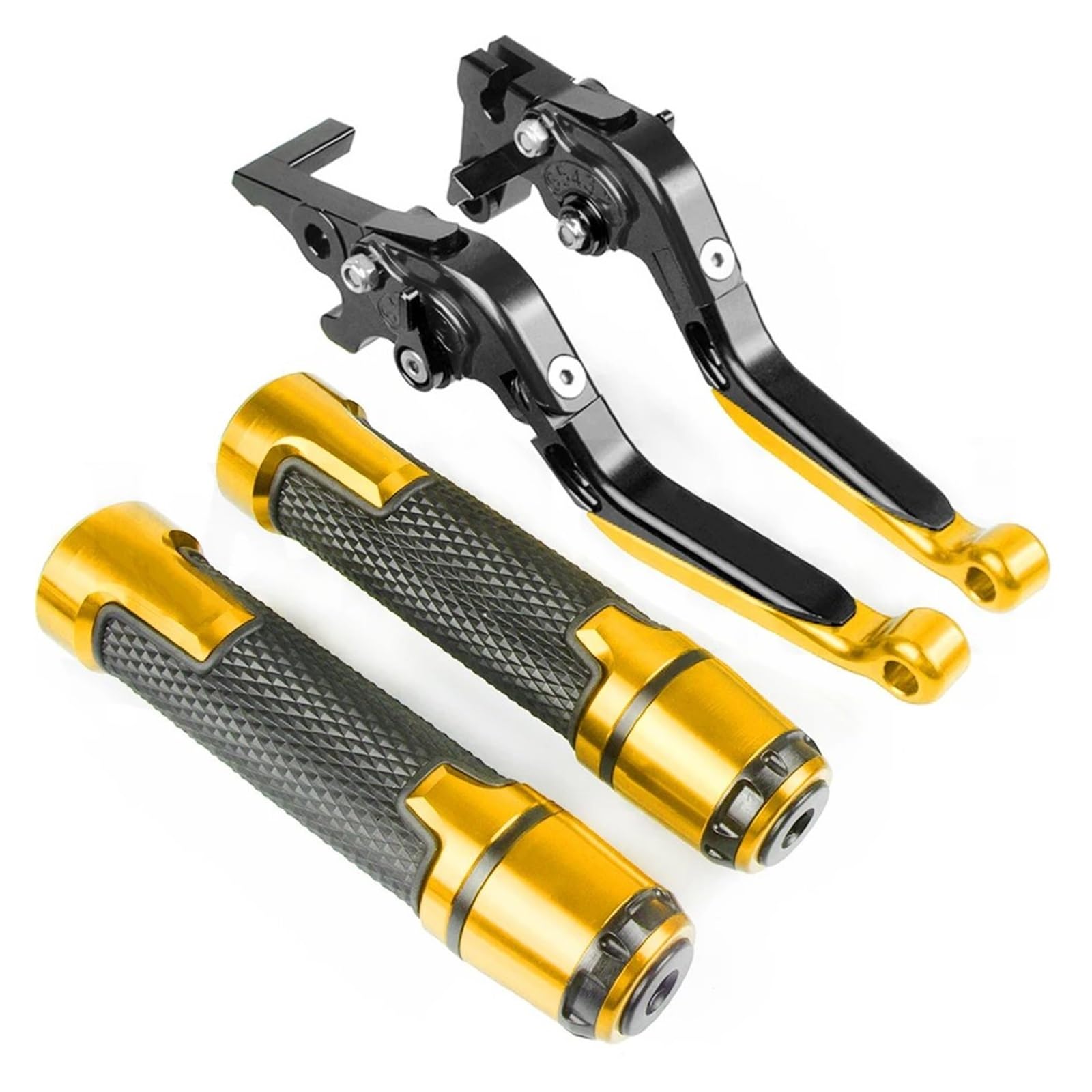 Hguvsjd for CBR954RR for CBR 954RR for 954 RR ABS 2002 2003 Motorcycle Handle Lever CNC Adjustable Brake Clutch Handgrip Motorcycle Brake Lever(K)