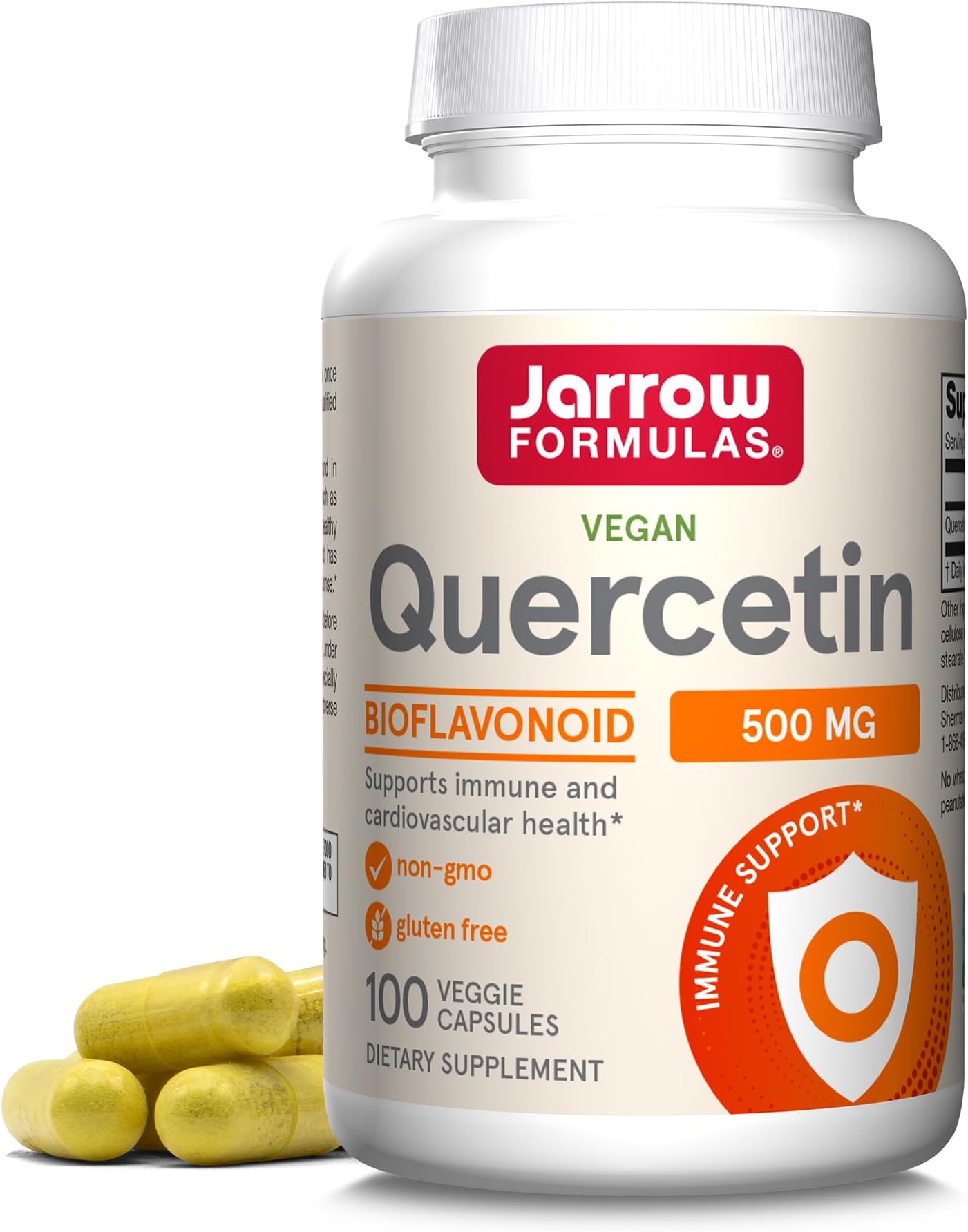 Jarrow Formulas, Quercetin, 500 mg, 100 Veggie Caps