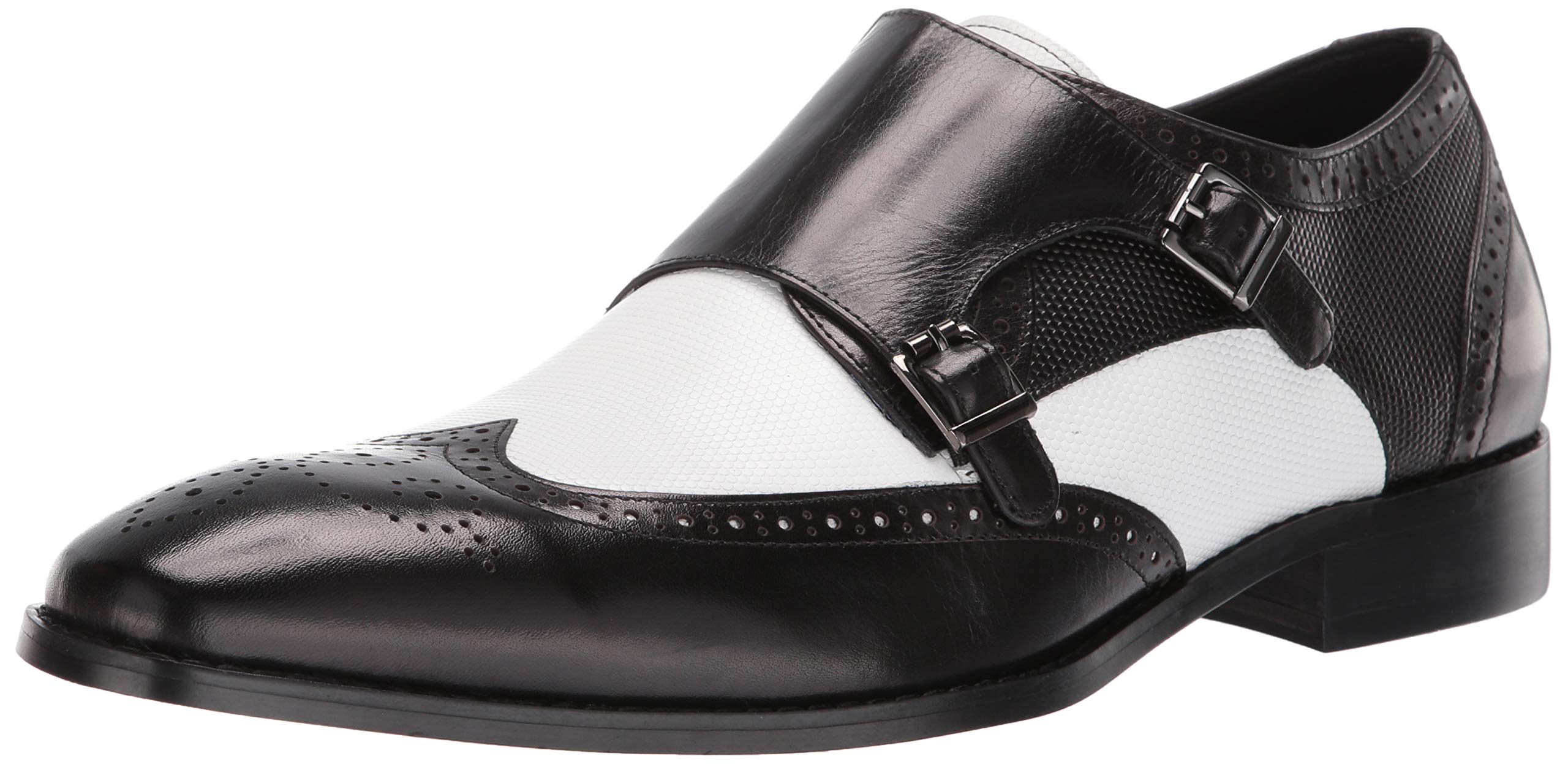 Stacy Adams Mens Lavine Wingtip Double Monk Strap Loafer  display picture 1