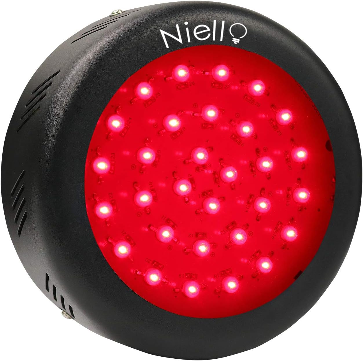 Niello UFO 150w Grow Light, Full Red Plant Light 660nm Spectrum for Indoor Plants Flowering, Fruiting, Grow Spectrum Enhancement