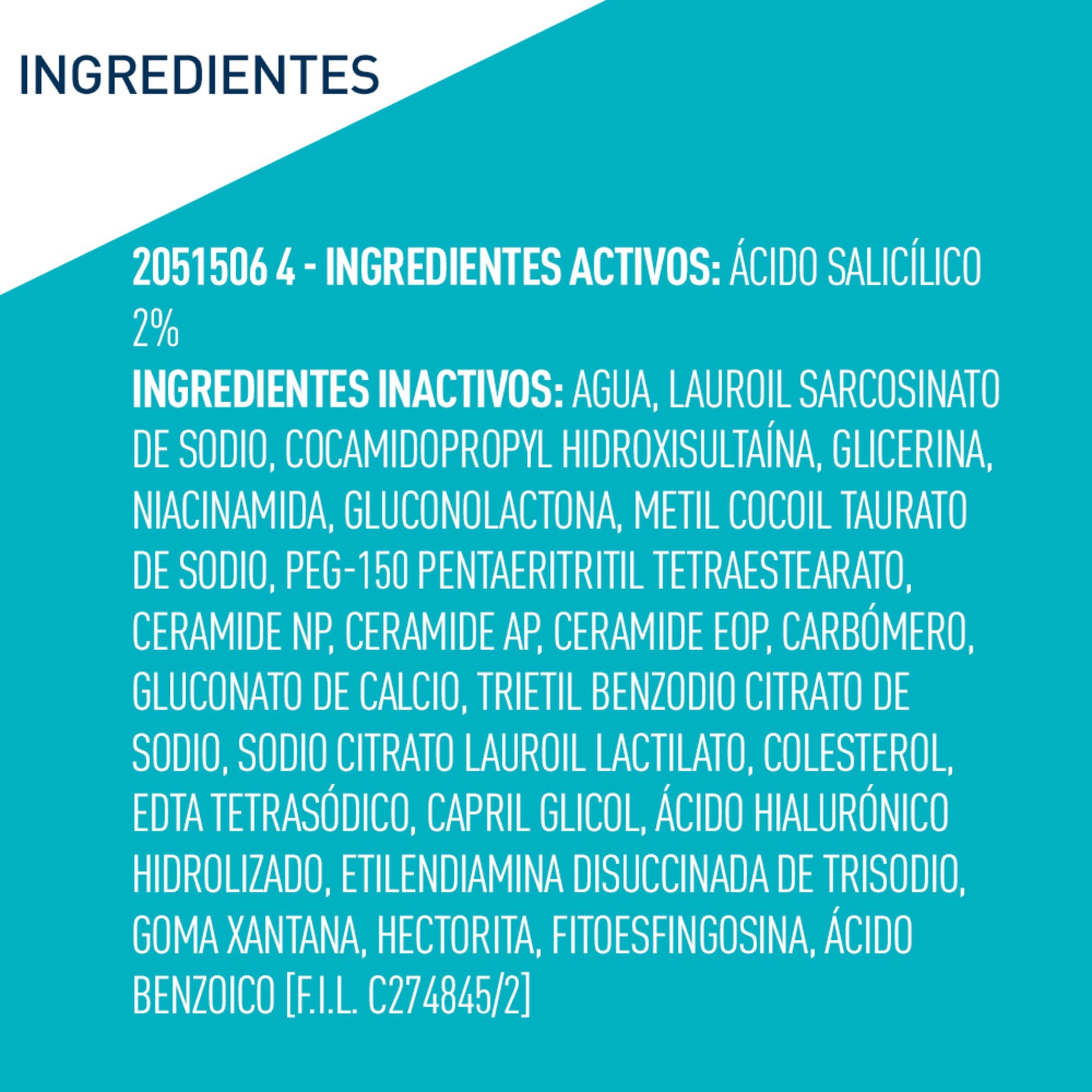 CeraVe Detergente Controllo Imperfezioni, Per Pelle Grassa con Tendenza Acneica, Azione Purificante, Imperfezioni Ridotte, Con Acido Salicilico e Argilla Purificante, 473 ml