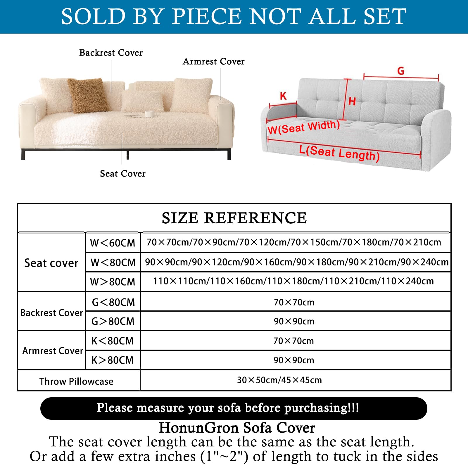 Sofa Schonbezug 1 2 3 4-Sitzer Sofa-Überwürfe Eck Produktbild-Vorschau 5