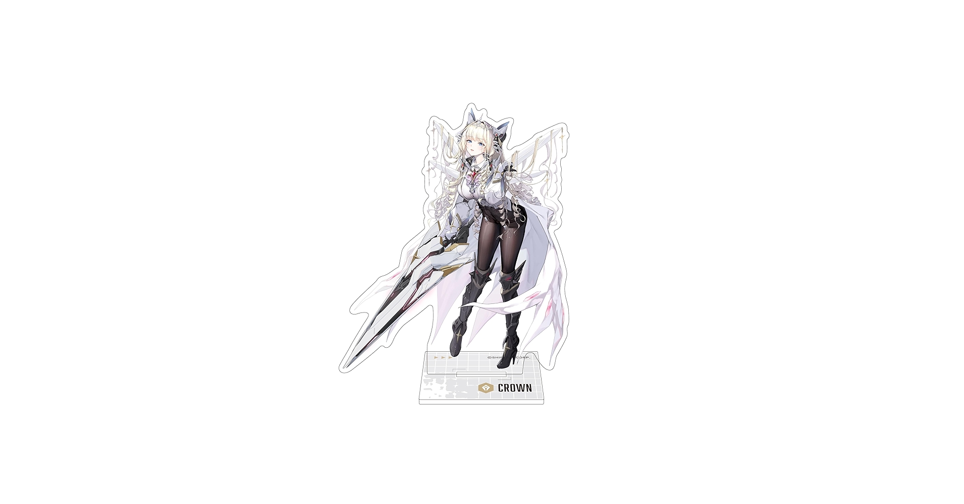 NIKKE × ZONe コラボアクリルスタンド クラウン　ニケ　アクスタ 勝利の女神:NIKKE （ニケ）/クラウン アクリルスタンド」 jo-db