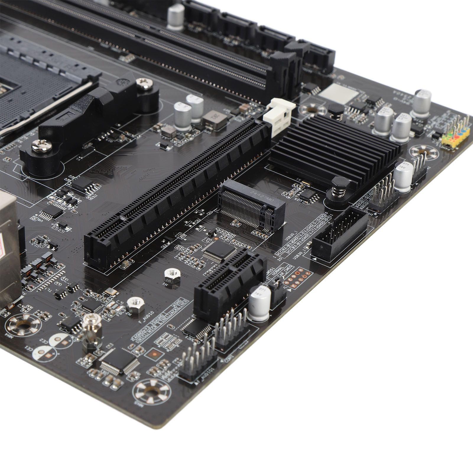 Płyta Główna Gier, Płyta Główna M-ATX B450, Podwójna kanał DDR4 Płyta Główna, Obsługuje 1st do Procesorów 5. Generacji, dla 5 5600X, 9 3950X i 7 5800X