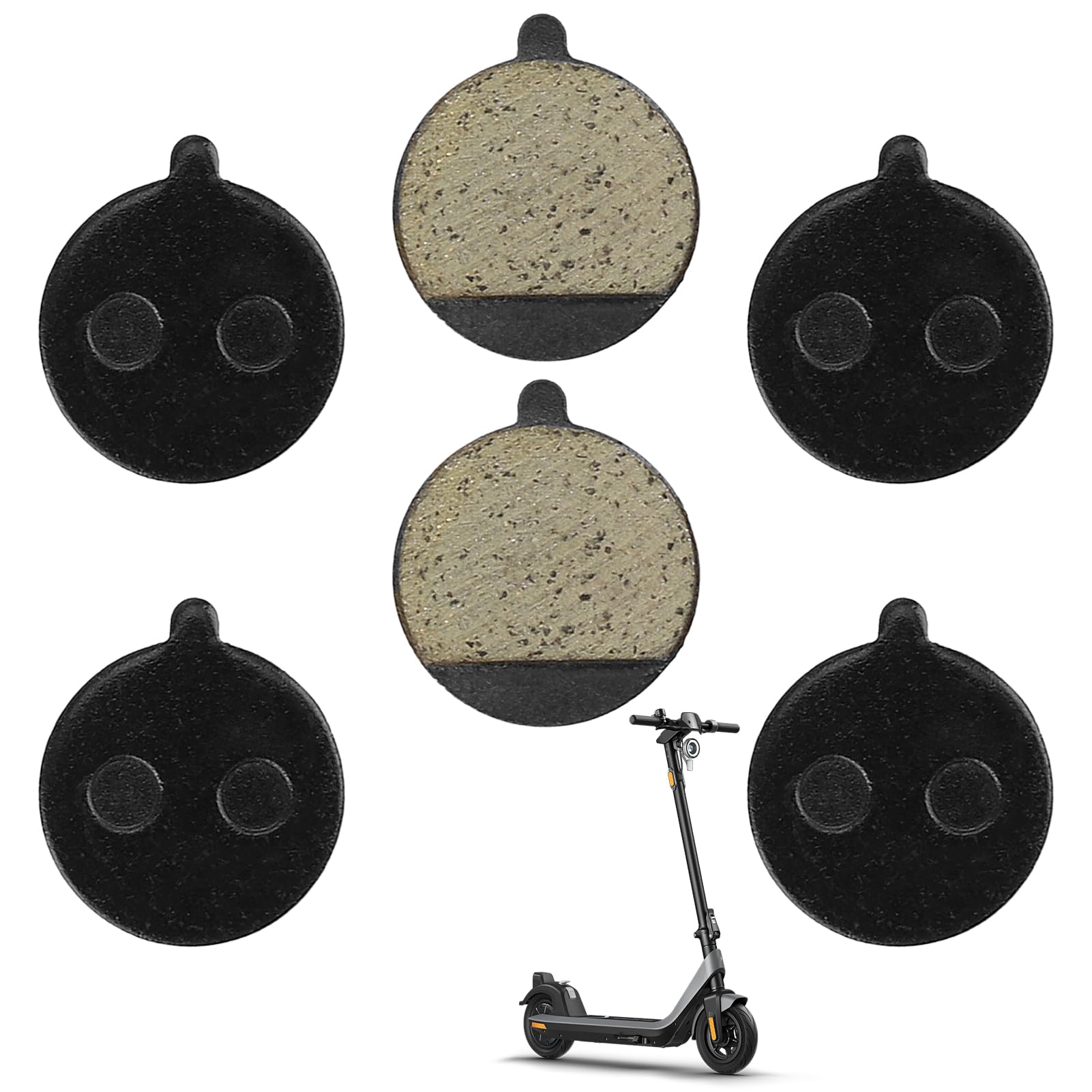 Pastiglie Freni Per Scooter KUGOO M4 - 2 Paia In Metallo E Resina - Foto 3