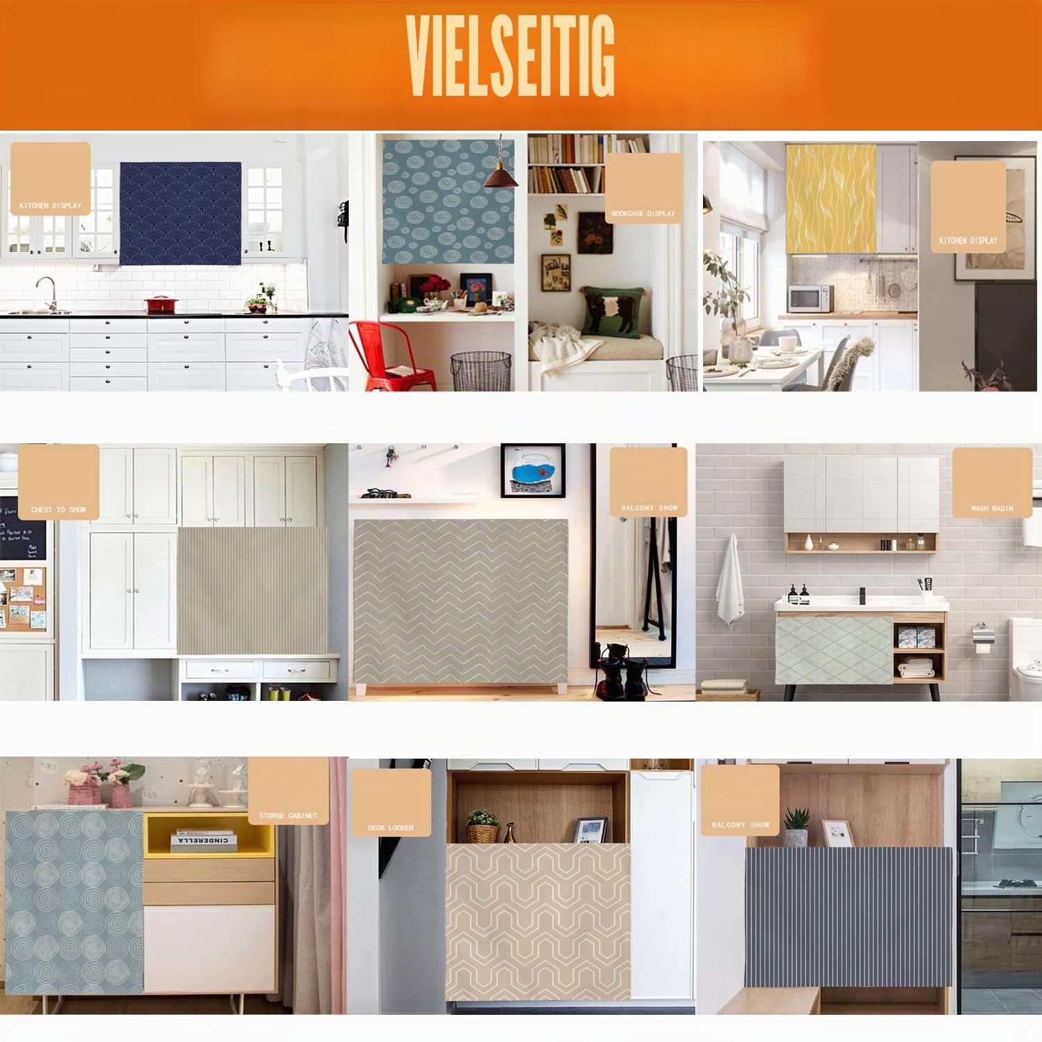 Tropische Blätter Schrankvorhänge für Küche, Kleiderschrank, Badezimmer, Staubdichter Vorhang für Regale, Wandpaneele, hängende Tür, Japanische Noren, Klettband Selbstklebend 80x140cm Stil 6