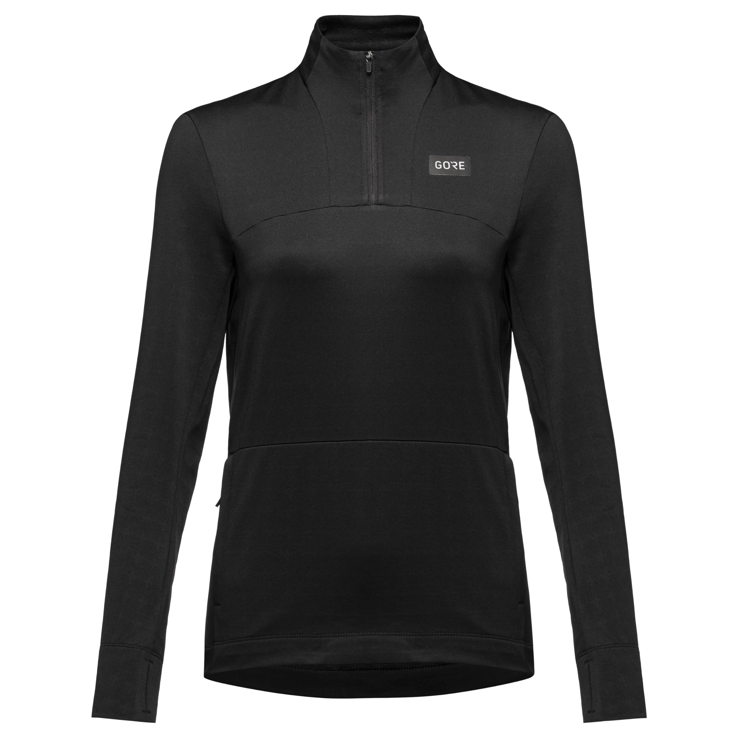 GOREWEAR Everyday Thermo 1/4-Zip Womens, Black, XXS