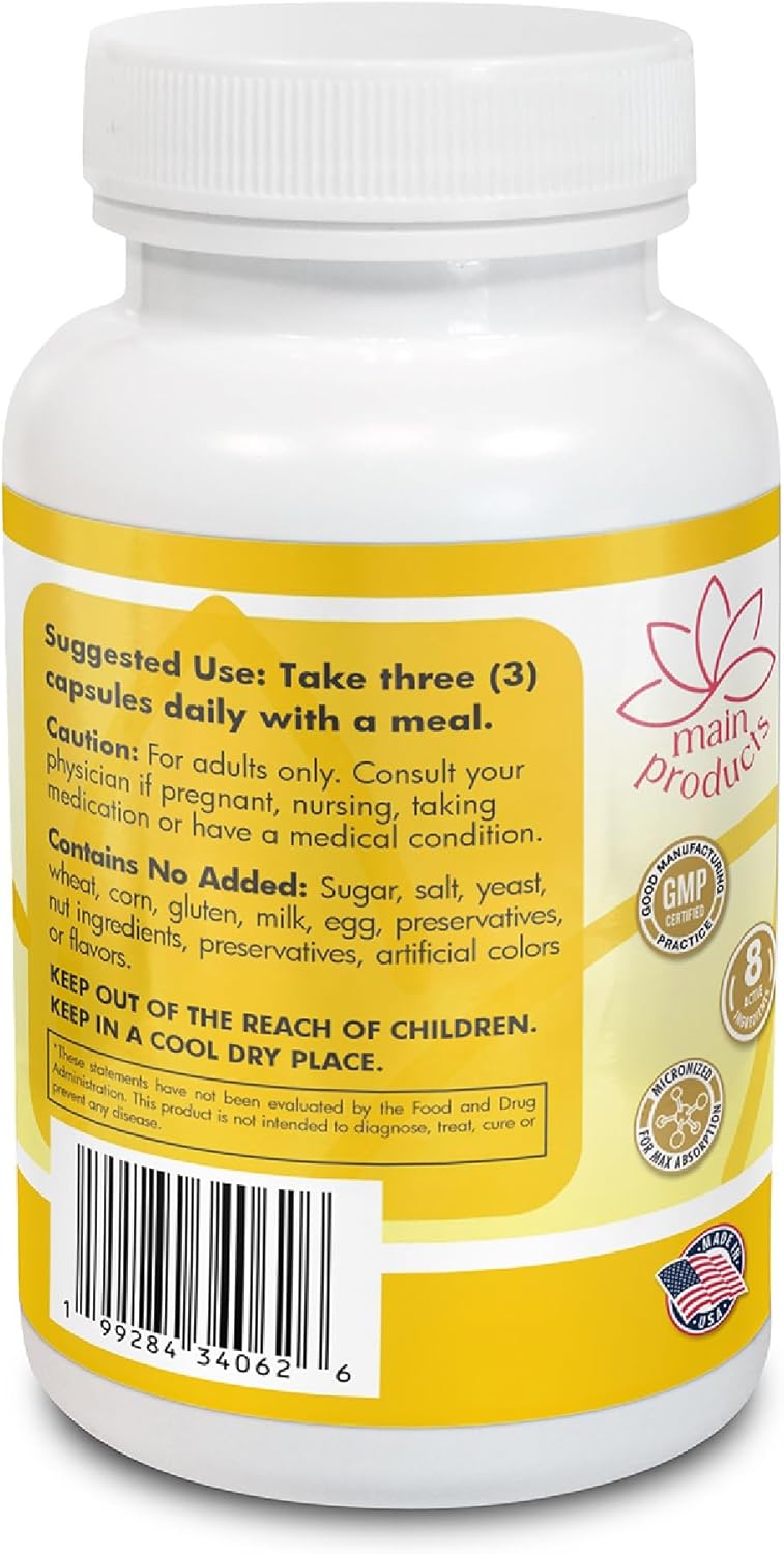 Glucosamine Chondroitin MSM Hyaluronic Acid Ashwagandha Turmeric Ginger Arnica - Joint Support Supplement, Micronized, 2430mg, 2 Pack - Image 3