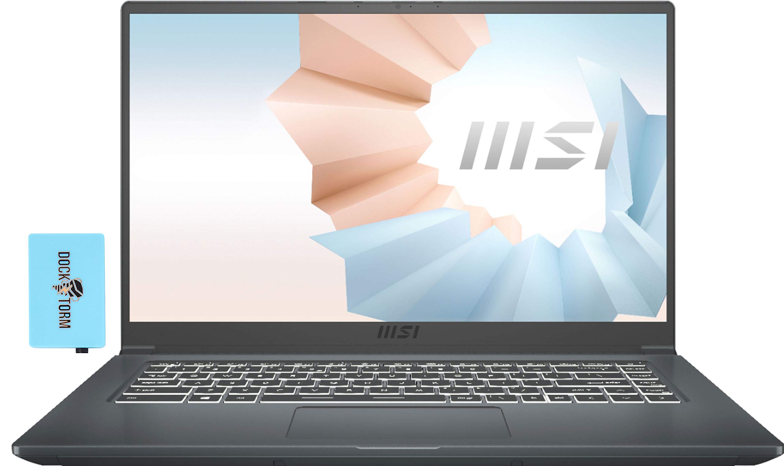 MSI Modern 15 A11M Home and Business Laptop (Intel i7-1165G7 4