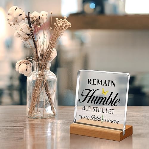 Vista 12 de Regalos de animación para mejores amigas, regalos de aliento para compañeros de trabajo, regalos inspiradores para mujeres, letrero de creer