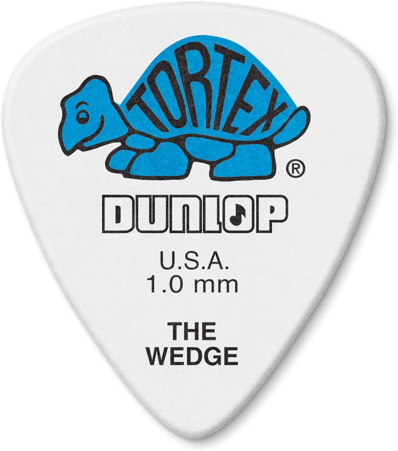 Jim Dunlop Tortex® Wedge Pick 1.0MM - 72 Pack