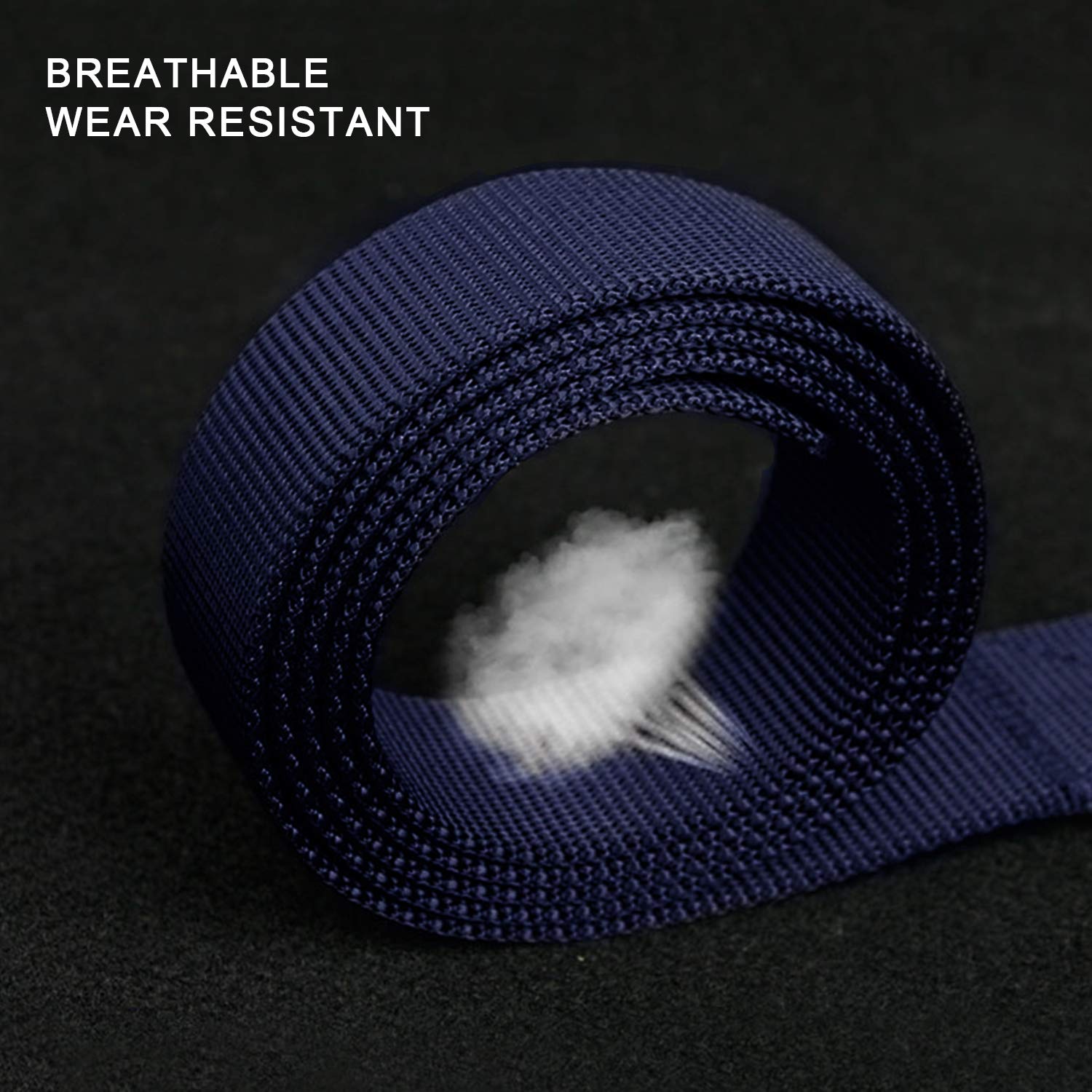 Chalier Djt2020 Cintura, Blu/Nero, Taglia Unica Unisex-Adulto