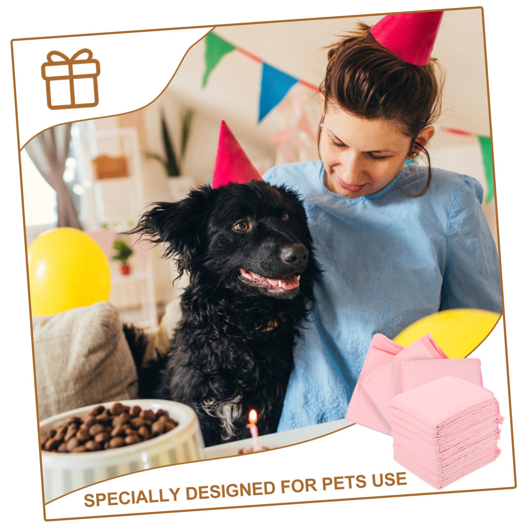 POPETPOP 1paquete Empapadores para Perros Almohadillas Absorbentes para Entrenamiento De Mascotas para Cachorros y Perros Mayores Uso Interior y Exterior