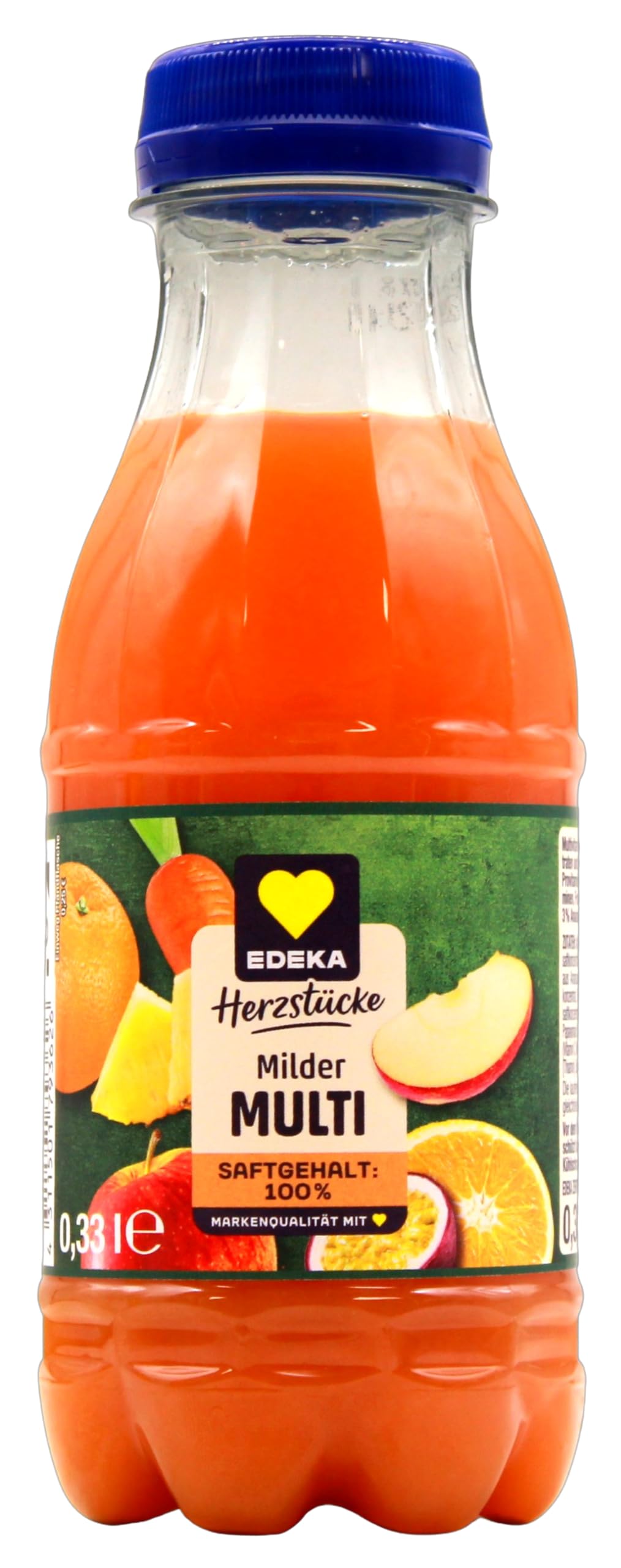 Edeka Herzstücke milder Multi Saft, 24er Pack (24 x 0.33 l) EINWEG