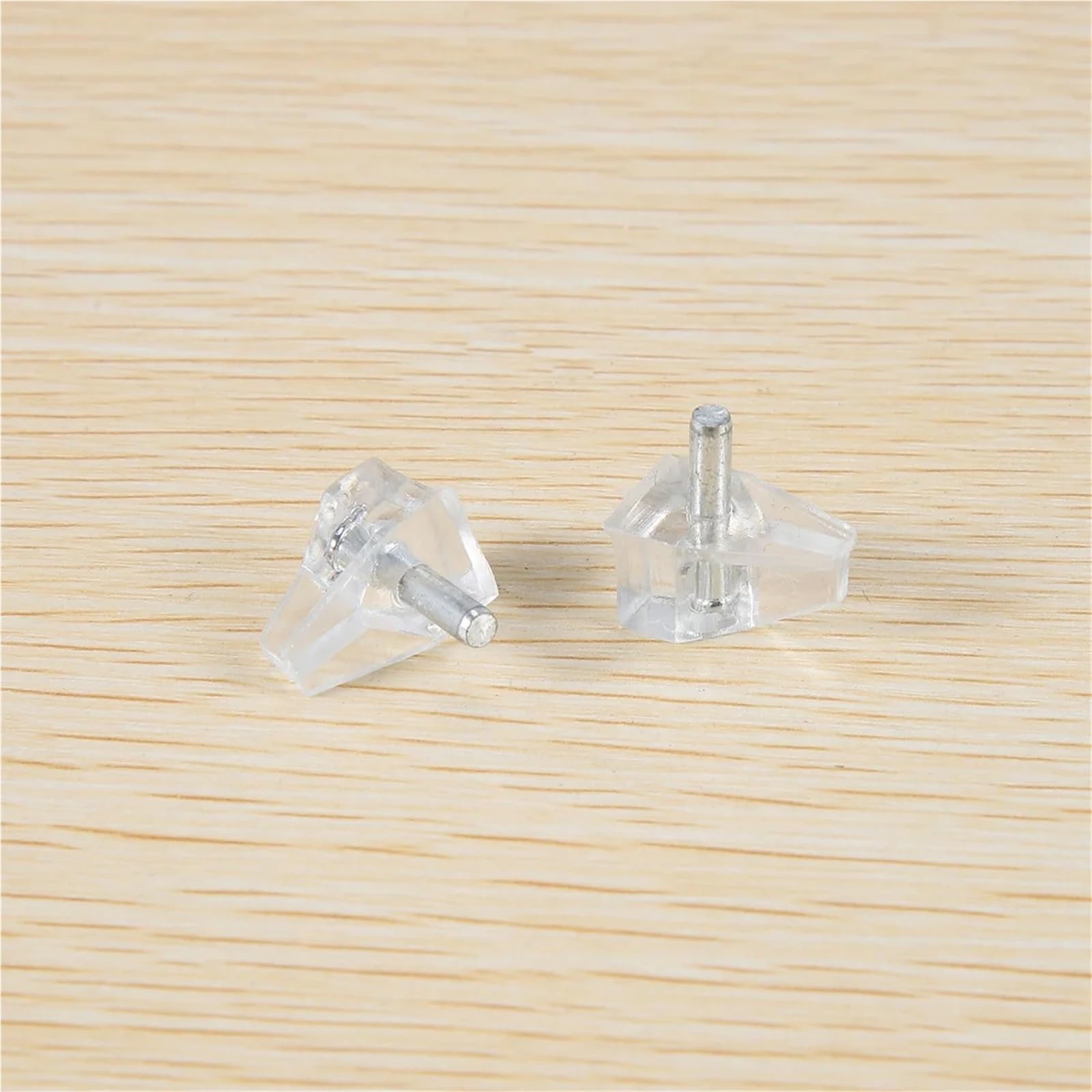 50 pezzi perni for mensole, pioli di supporto trasparenti, for for mobili da cucina Per Mensole
