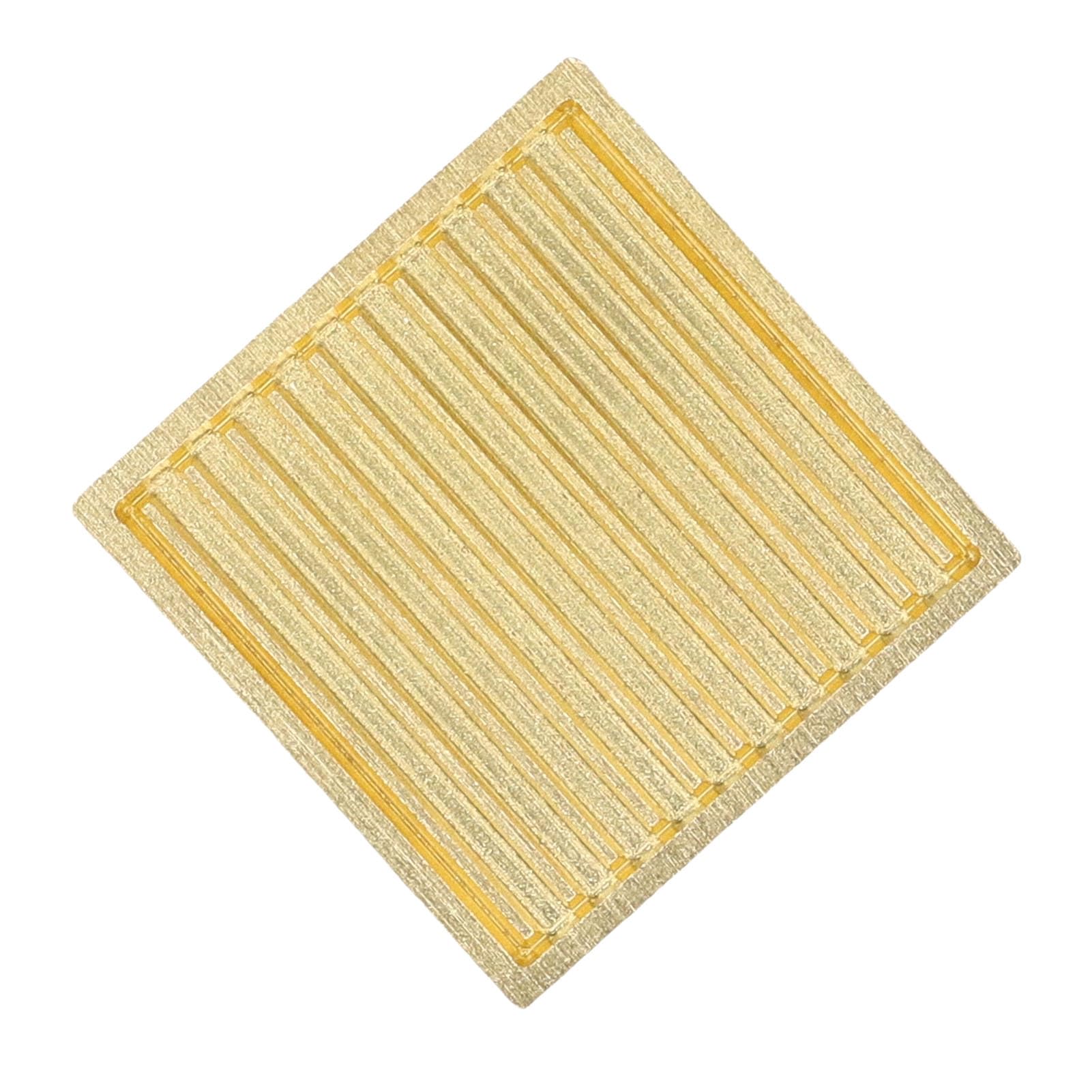 Eiswürfelbereiter Design-Tablett Craft Moderner Eiswürfelstempel mit Kupfer-Eispresse Erstellen Sie einzigartige Abdrücke in 5 Sekunden für (A02)