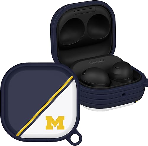 Affinity Bands Michigan Wolverines Champion Series HDX - Funda compatible con Samsung Galaxy Buds Pro