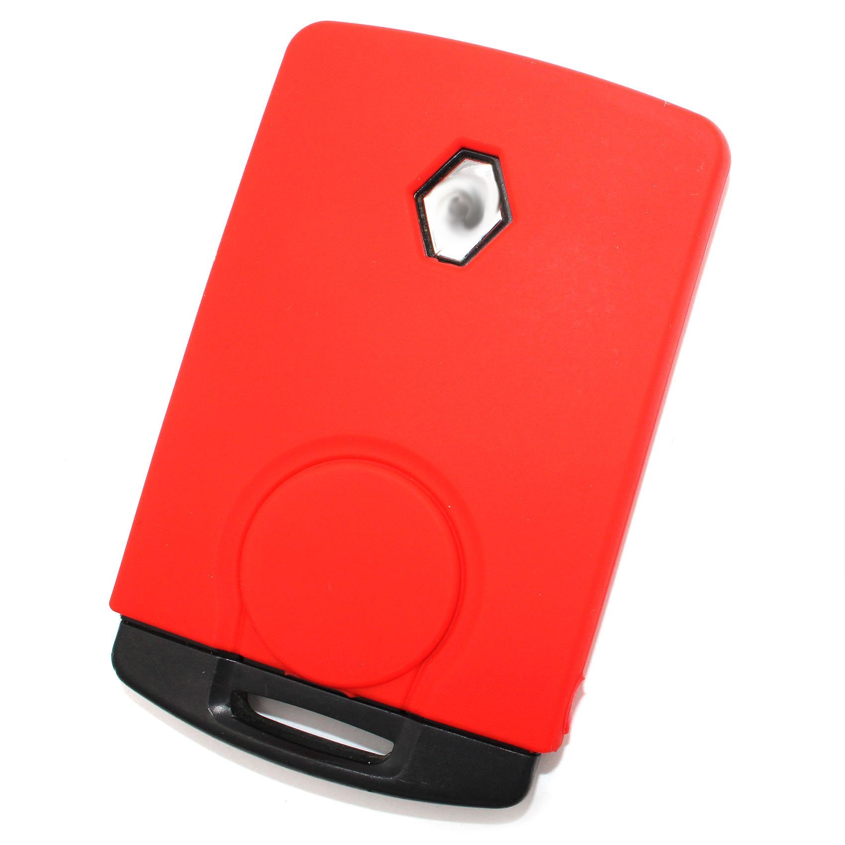 Custodia Portachiavi In Silicone Per Auto Jaguar, Land Rover - Antiscivolo, Con 5 Pulsanti - Nero E Rosso - Foto 3