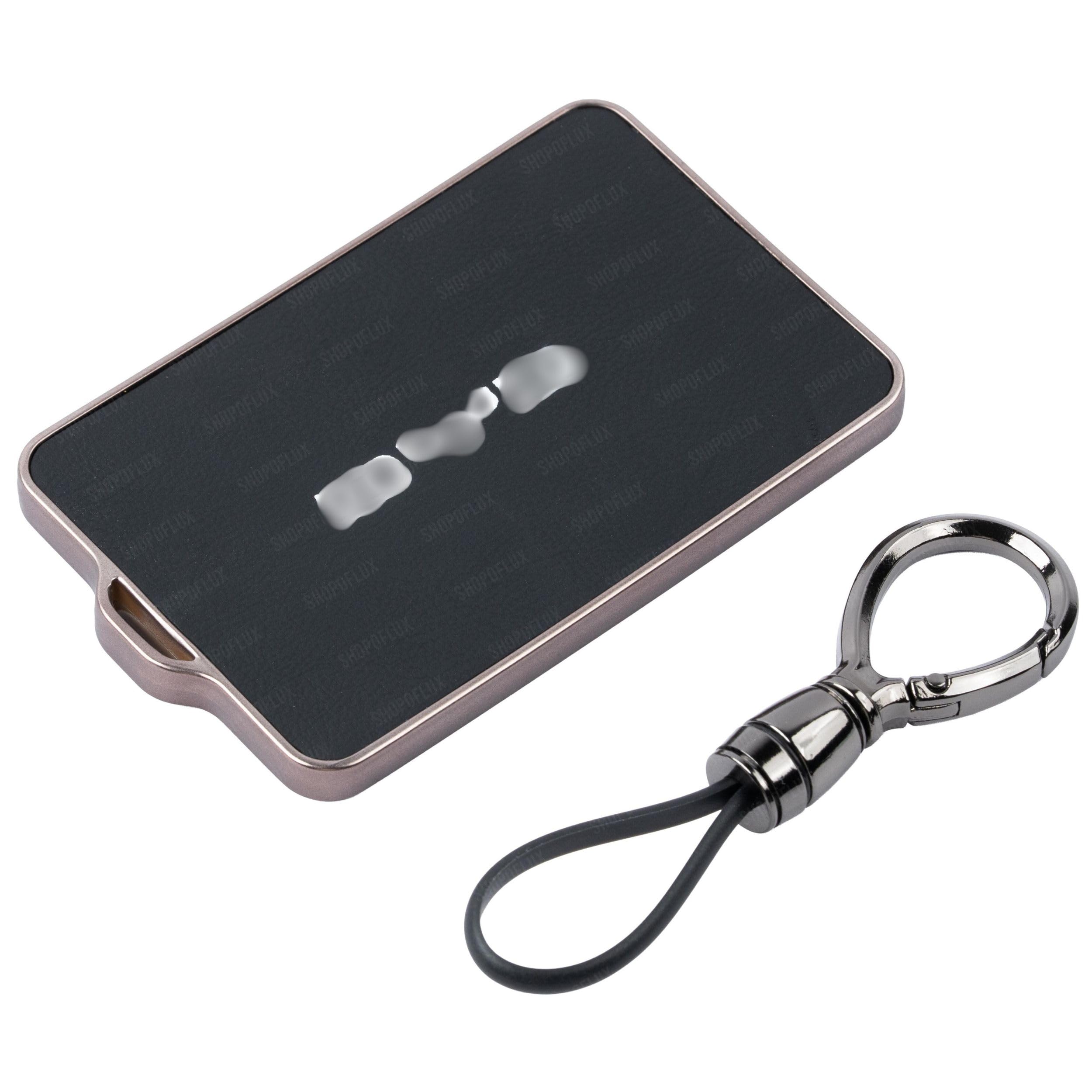 SHOPOFLUX TPU Card Holder Competible With BYD Car – Scratchproof, Slim & Lightweight Protector Case with Keychain Holder, Key Card Accessories-image-10