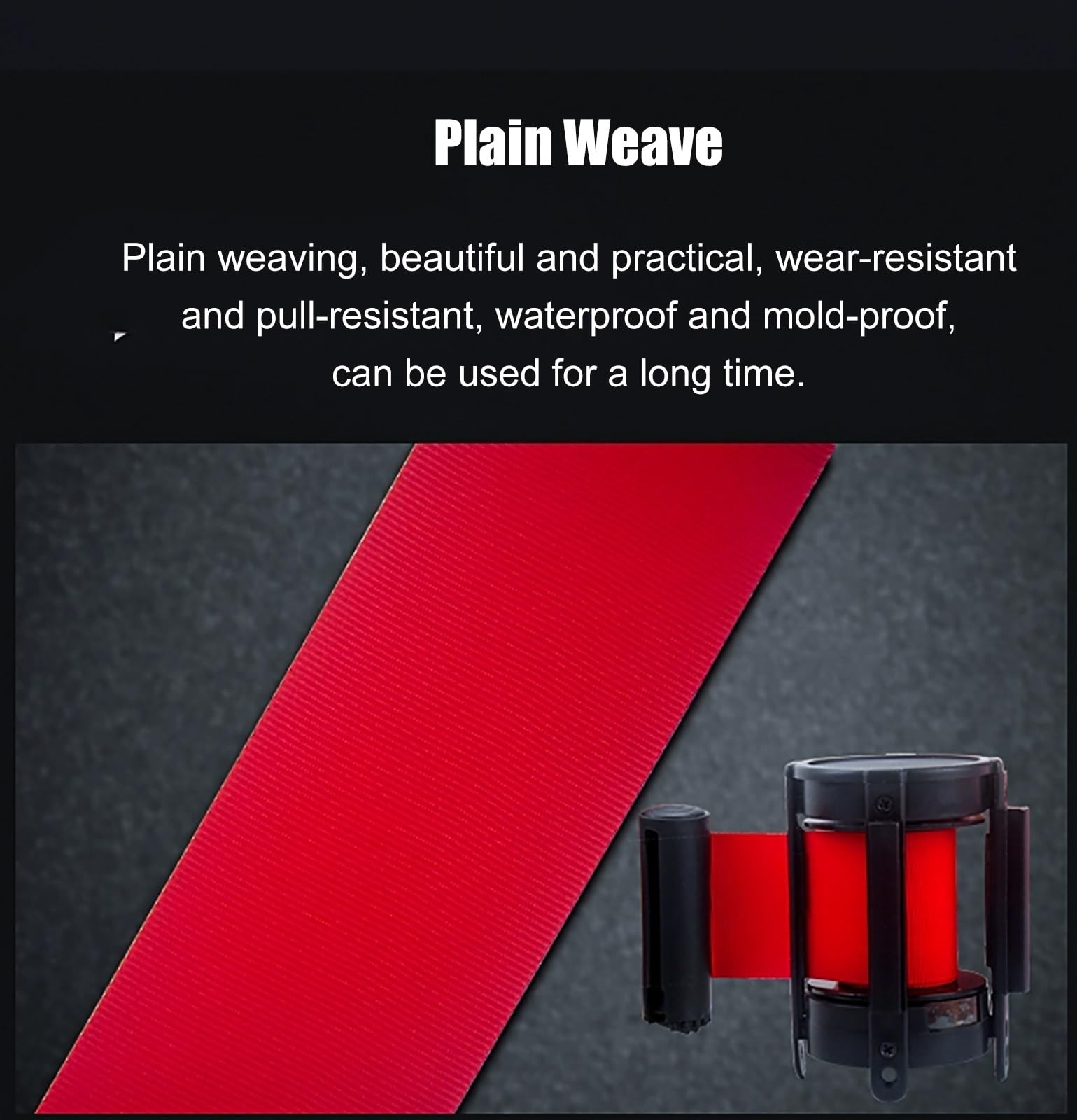 Set Barriere Retrattili Con Nastro | 2 Unitá Da 3 Metri | Per Controllo Folla Ed Eventi - Foto 3