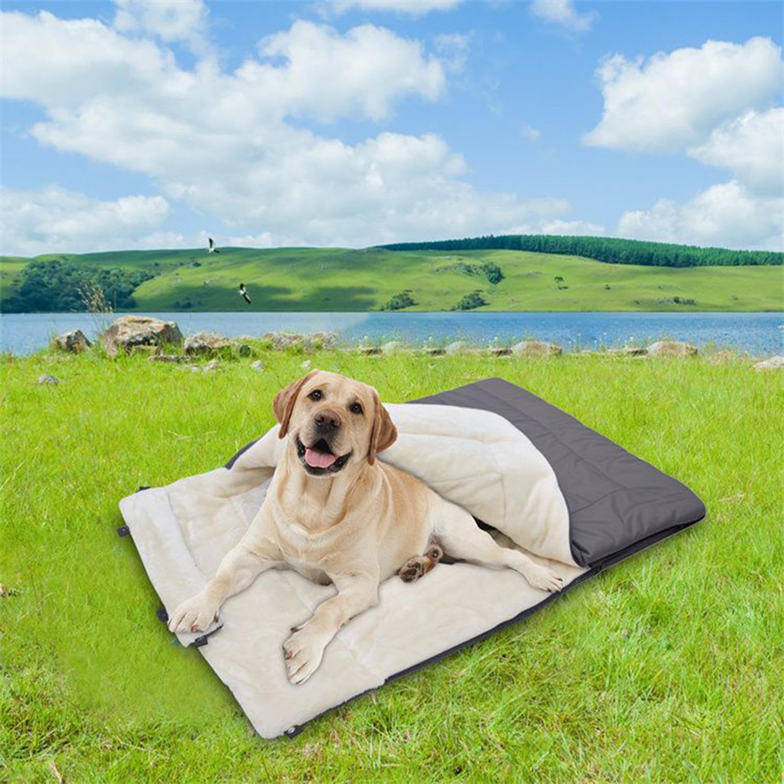 Tappeti per cani per, sacco a pelo per cani Tappetino da per cani con | per cuccioli Warm Waterproof per il campeggio per escursioni in zaino in dorsale esterno interno