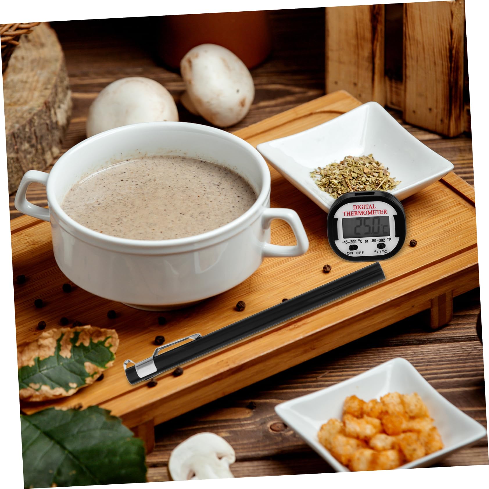 IMIKEYA 3piezas Digital De Cocina y Barbacoa Instantánea Probe y Para Hornear y El Con Funda Protectora