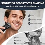 Remplacement Rotary Shaver Head pour hommes Électrique Razor, Argent 3-Blade Tête de coupe compatible avec Remington R3 R4 R5 R6 R7 R8 Series, Rasoir non inclus - paquet de 2
