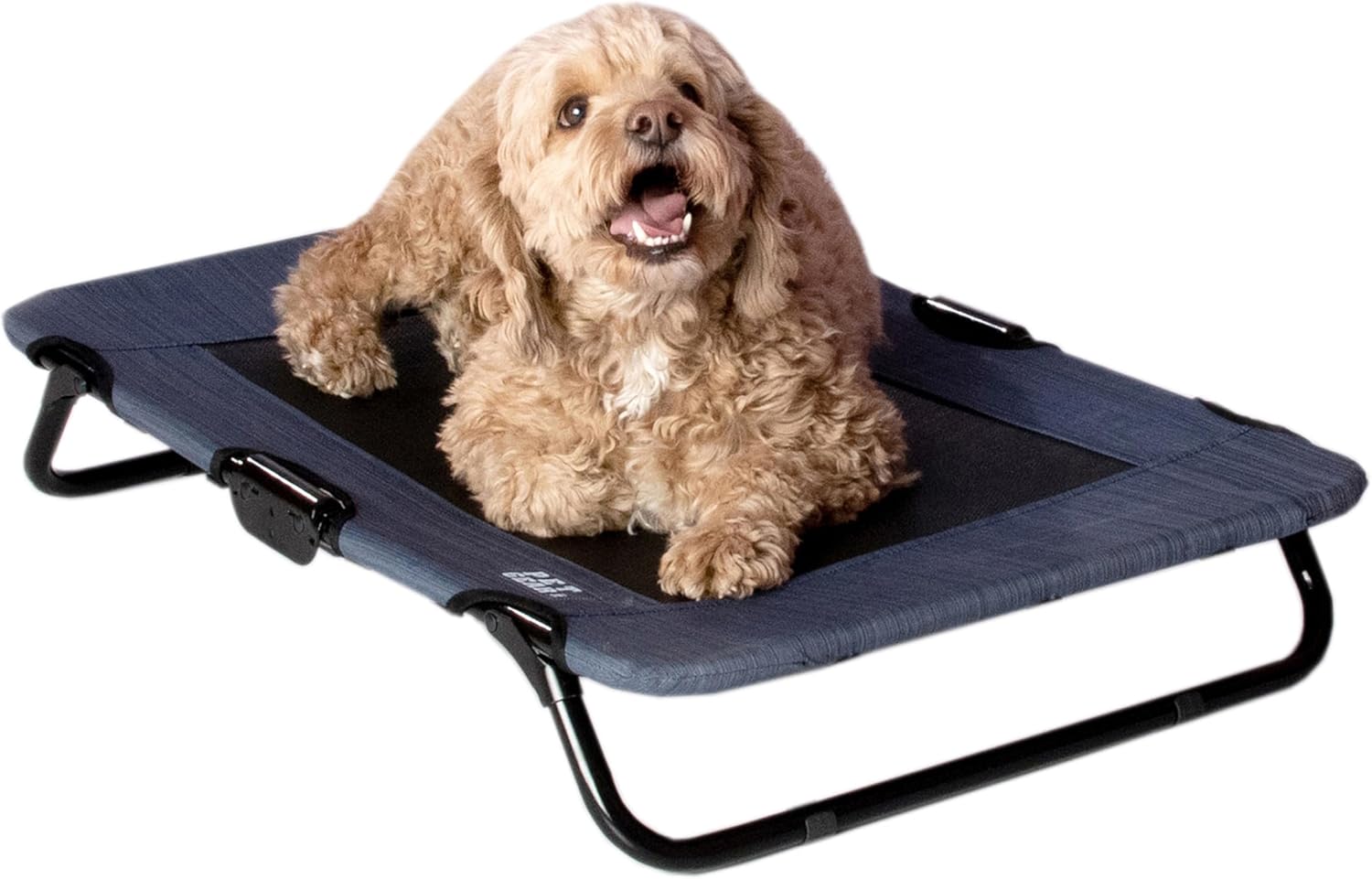 Lifestyle Pet Cot Elevated Bed, No Assembly Required, Premium Tear Resistant Cooling Mesh, Indoor & Outdoor, Lightweight & Portable, 3 Models, 2 Colors