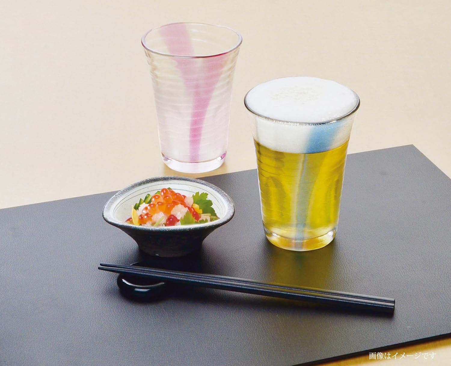 東洋佐々木ガラス Toyo Sasaki Glass P-52013-302 Beer Glass, Clear, 11.8 fl oz (350 ml), Foaming Glass Mountain, Made in Japan