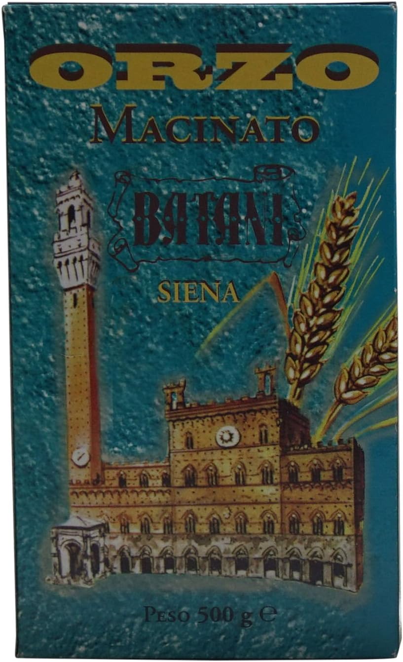 Caffè Batani:Tuscan "Siena" Toasted Ground Barley - 17.6 Ounces (500g) Package [ Italian Import ]