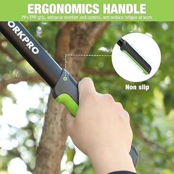 WORKPRO Extendable Anvil Lopper, 25-37 Branch Cutter with Gear Mechanism