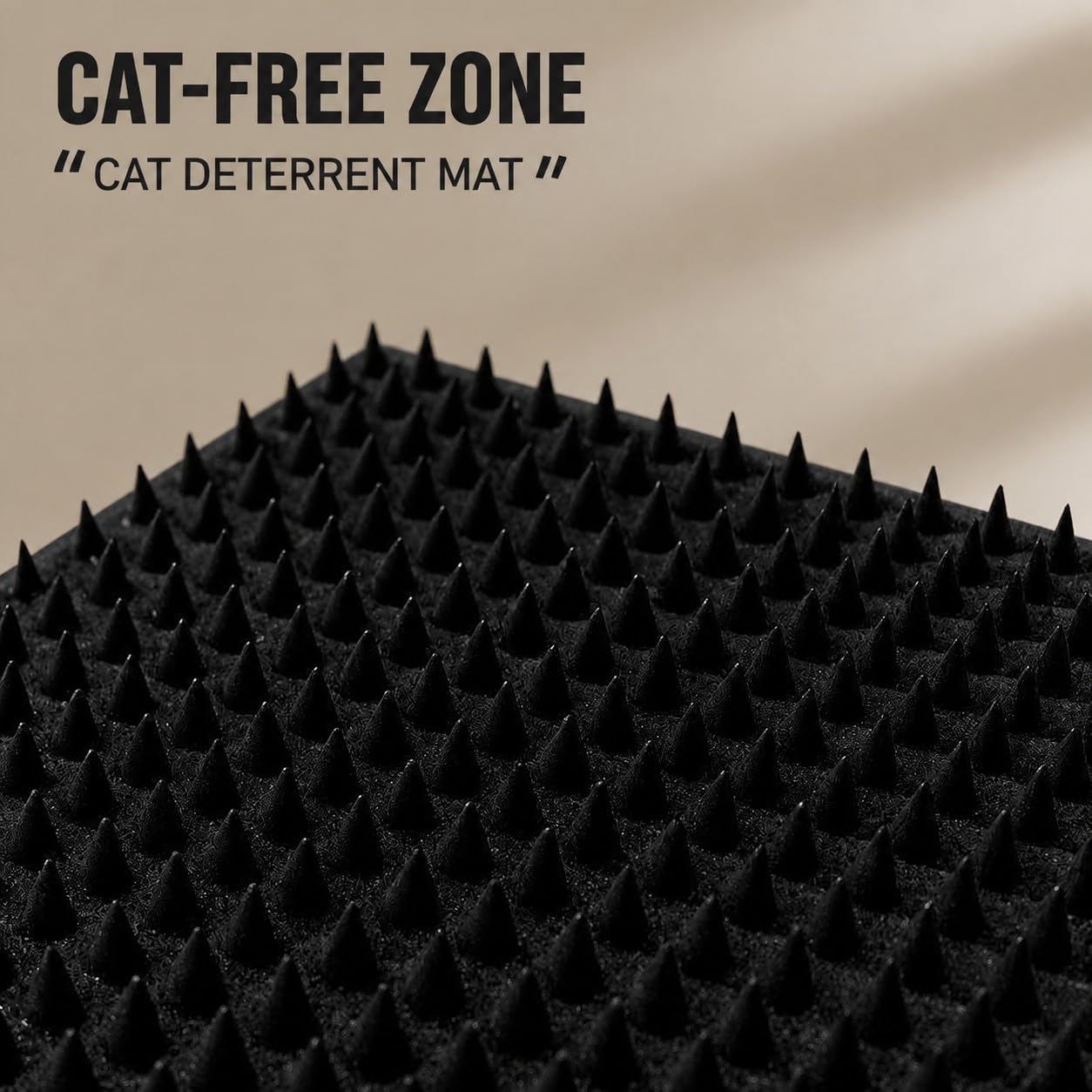 Tapis Repulsif Chat avec Pointes Souples Emboitables Decoupables