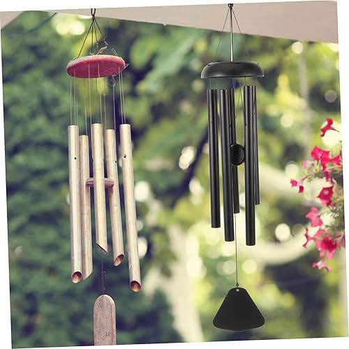 Miniatura 6 de BESPORTBLE 1set Retro Wind Chime Hanging Outdoor Bell for Garden Decor Sound for Living Room Bedroom Study and Patio for Bereavement Loss and Home