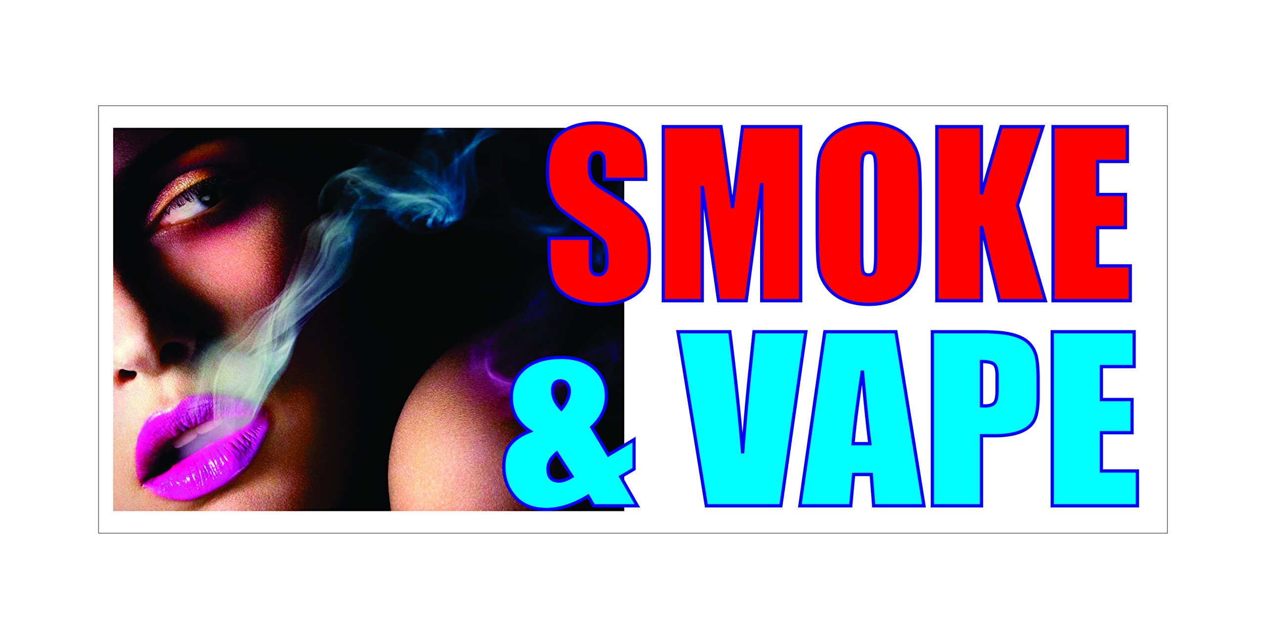 Bannire Sexy Smoke & Vape : Amazon.ca: Fournitures pour le bureau
