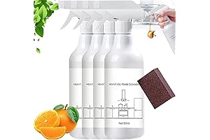 DrClean Powerful Spray Cleaner Tablets and Spray Bottle for Ovens