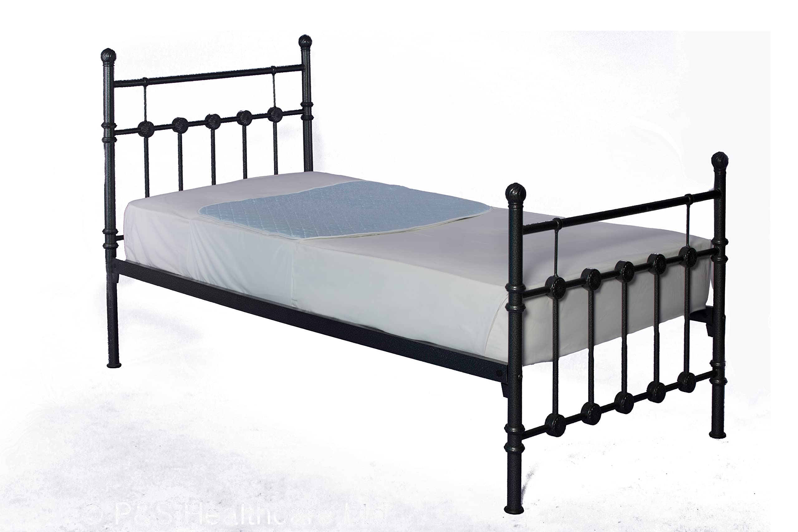 Protector de cama impermeable de gran absorción, para incontinencia, 90 cm x 90 cm, lavable y reutilizable, protector de colchón impermeable (3)