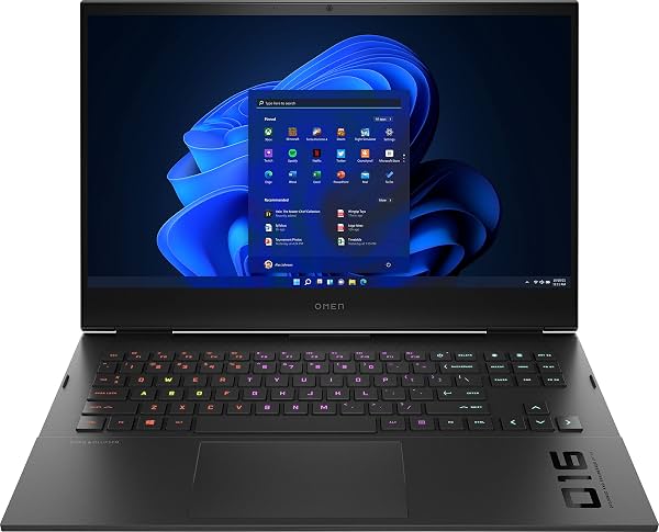 Laptop Gamer HP OMEN - 16.1" - Intel Core i7 - 16GB de memoria - NVIDIA GeForce RTX 3060 - SSD de 512GB - Negro sombra