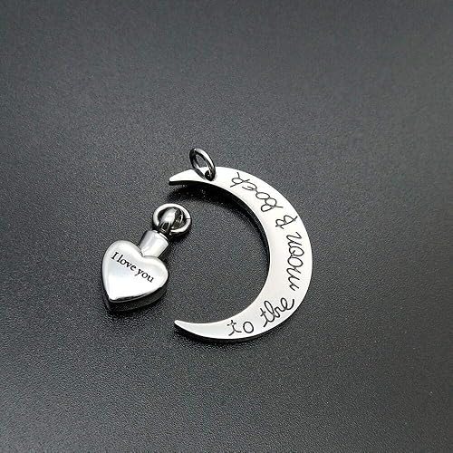 Miniatura 4 de Ataúdes Y Urnas,Artículos Conmemorativos Conmemorando A Un Ser Querido Un Animal Doméstico Cenizas Collar De Perfume De Acero Inoxidable Colgante De