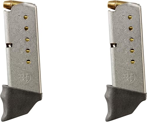 Paquete de 2 extensiones de agarre para Smith & Wesson Bodyguard 380 y M&P Bodyguard 380 (M380-XL/ 2 piezas)