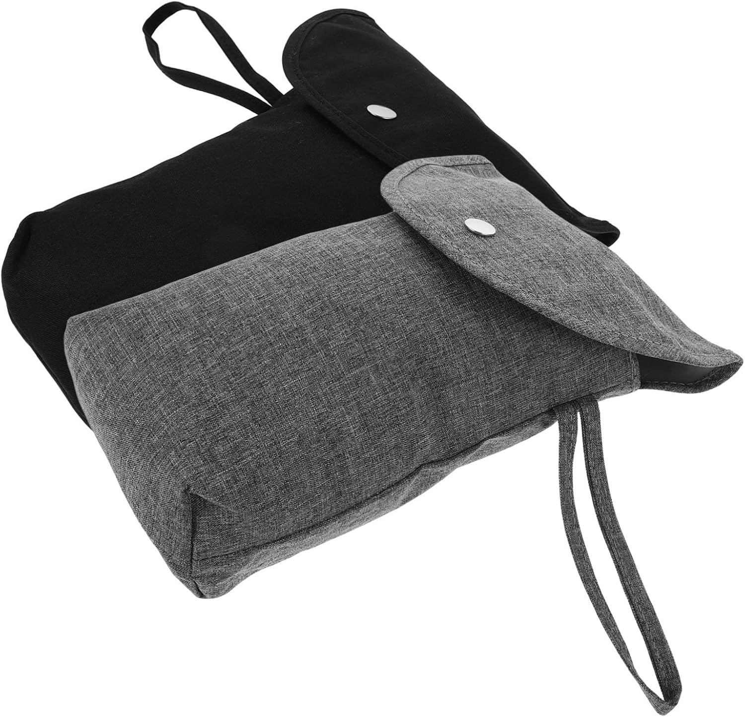 2pcs Diaper Wet Bags Portable Waterproof Nappy Storage Organizer for Travel, Small Reusable Cloth Diaper Pouch for Parents