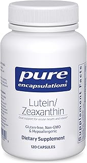Pure Encapsulations Lutein & Zeaxanthin - Supports Overall Vision* - Maintains Macular Pigment & Eye Health* - Antioxidant Support* - Vegan-Friendly & Non-GMO - 120 Capsules