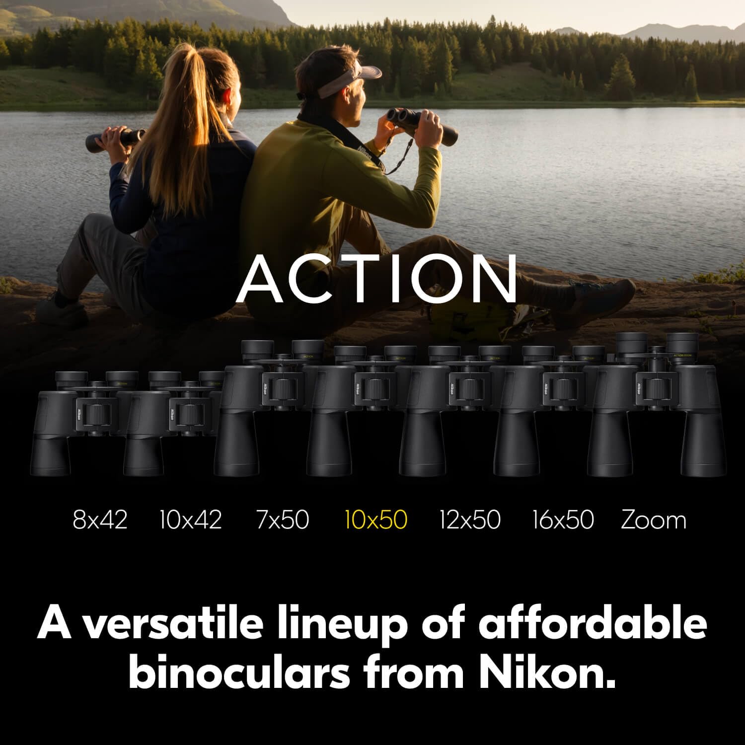 Nikon ACTION10x50 Binoculars - Clear Outdoor Views -14 Nikon ACTION10x50 Binoculars - Clear Outdoor Views -14