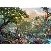 Schmidt Spiele Thomas Kinkade: Disney - The Jungle Book Jigsaw Puzzle (1000Pc)
